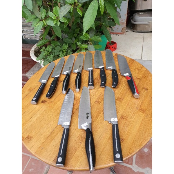 Dao thái thịt, chuẩn xịn nội địa Nhật bãi các hãng Fissler