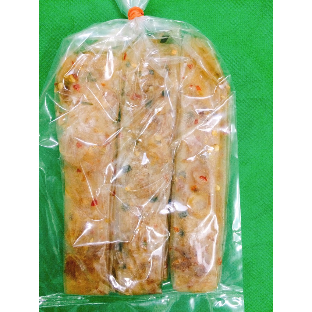 Bánh Tráng Dẻo Cuốn Hành Phi 100GR Ăn Liền! Dẻo Thơm Cay Hấp Dẫn