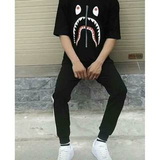 Áo thun tay lỡ Bape