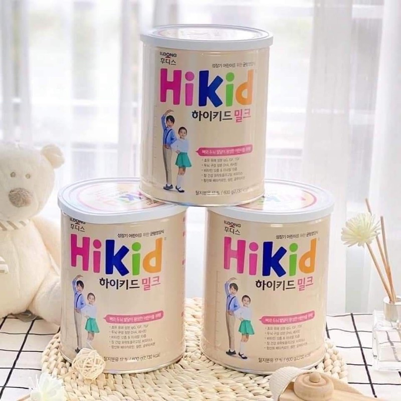 Sữa hikid hàn quốc tăng chiều cao vị vani 650g date6 / 2024
