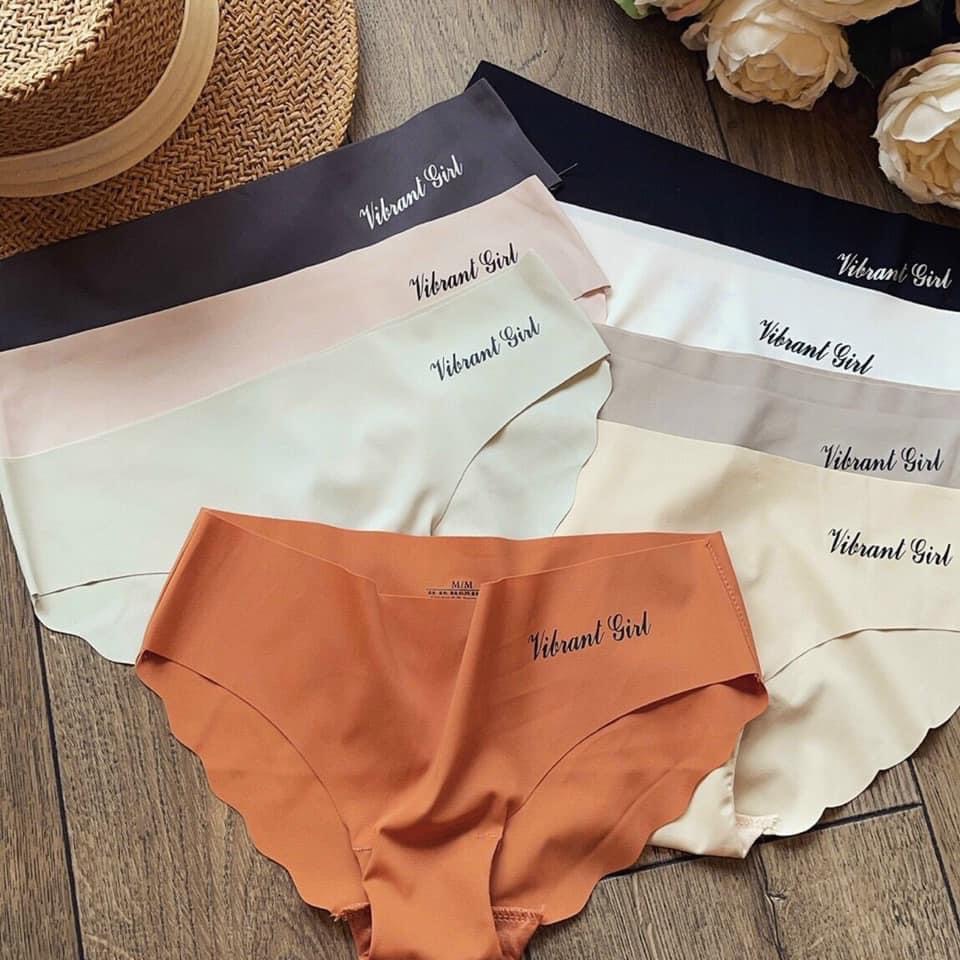 ( set 10 quần ) Quần Lót Đúc Su Không Viền , Chíp Nữ Mix Màu