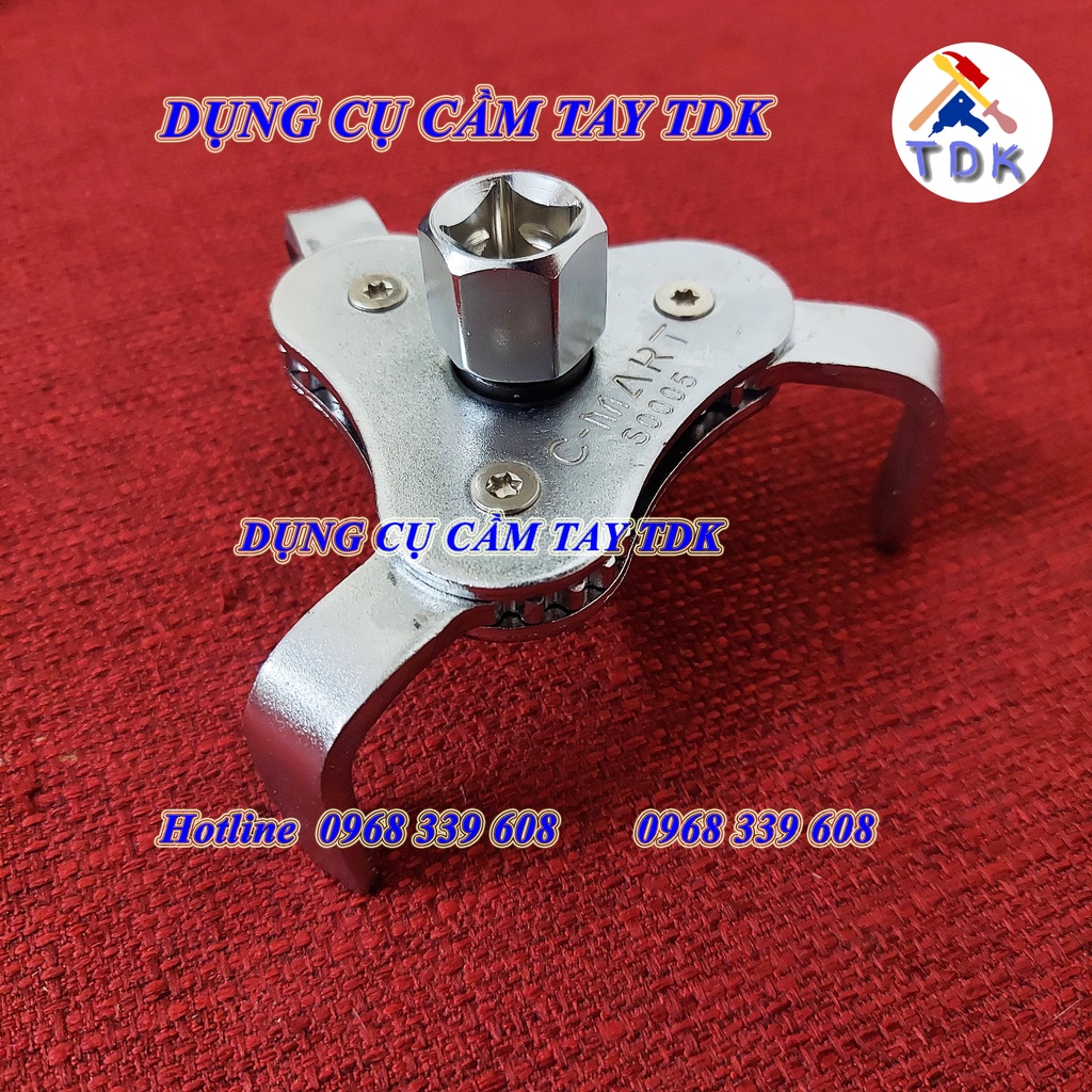 Cảo lọc dầu 3 chấu chân dẹp S0005 CMART, cảo lọc nhớt