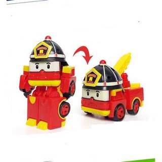Bộ 4 nhân vật Robocar biến hình