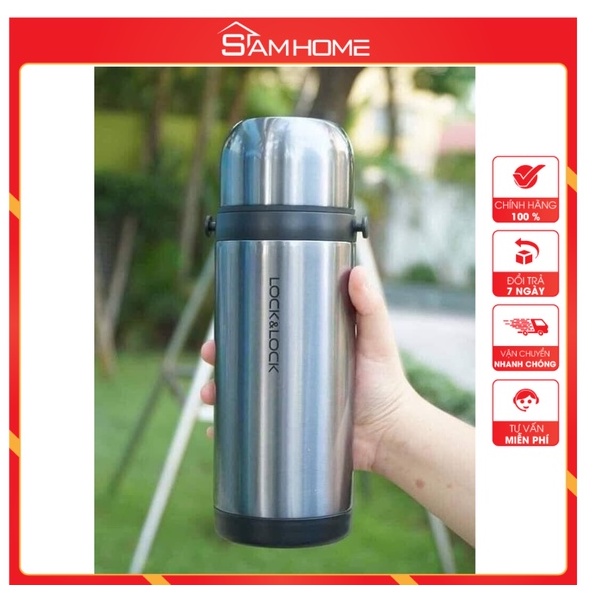 Bình Giữ Nhiệt Cao Cấp Lock&Lock LHC4153 LHC1439 1000ml, LHC6800FU 500ml - Hàng Chính Hãng