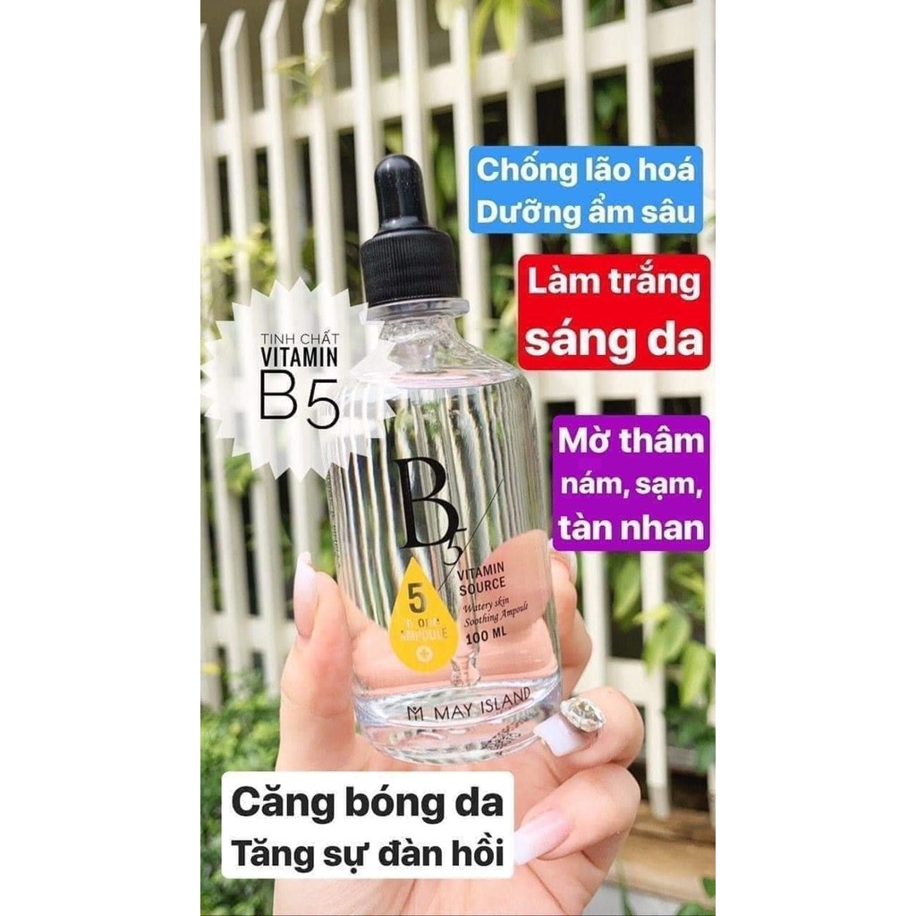 TINH CHẤT VITAMIN B5 MAY ISLAND CẤP NƯỚC CHO DA