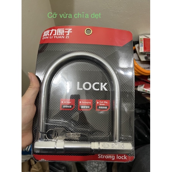 Khoá chữ U inox Henglong Aoerda