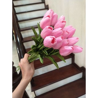 1 bông TuLip cao su ĐẸP HƠN CẢ HOA THẬT