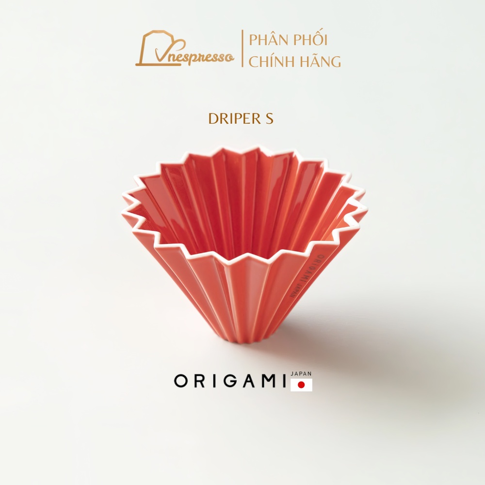 Phễu sứ ORIGAMI Size S - Phễu Lọc Cà Phê V60