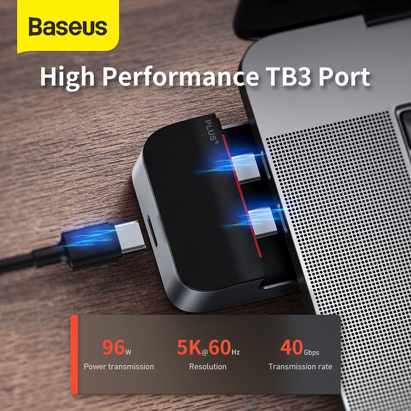 Bộ chia đa năng Baseus 9 in 1 USB C Hub for MacBook ProThunderbolt