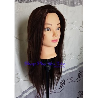 Đầu manocanh học làm tóc LC + Tặng kem giá đỡ