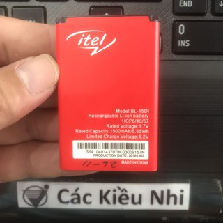 Pin iTel 5091 it5091 | BL-15DI 1500mAh 3.8V 5.55Wh