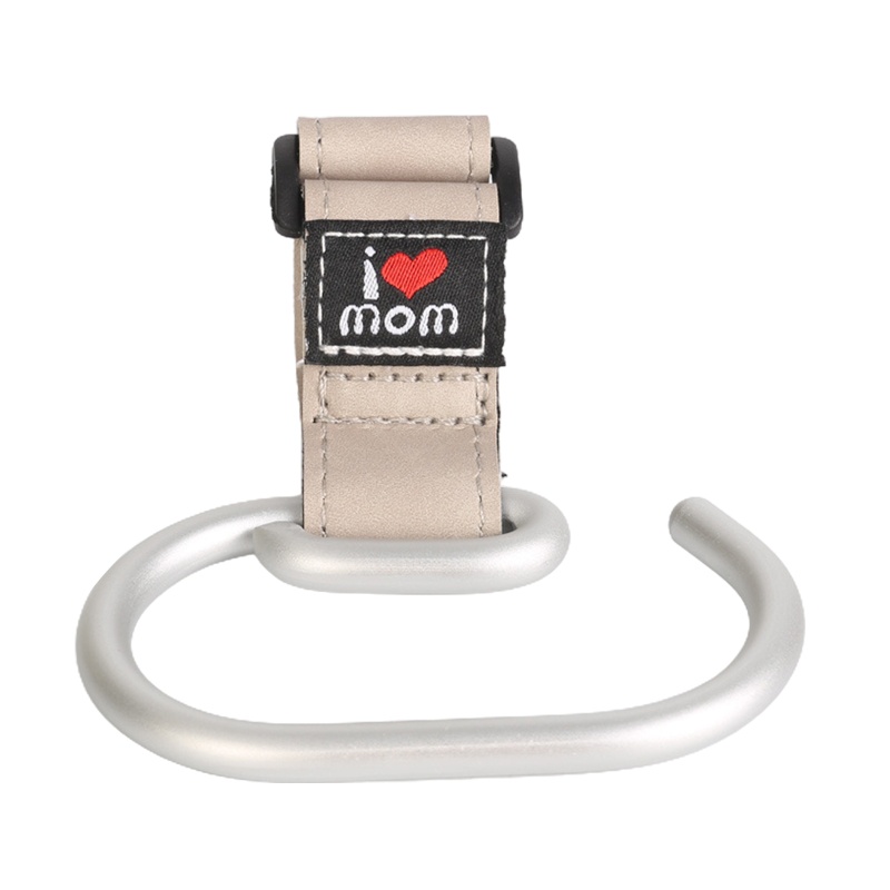 Móc Treo Đồ Gắn Xe Đẩy Em Bé Bằng Kim Loại Màu Nâu / Nâu Chống Biến Dạng