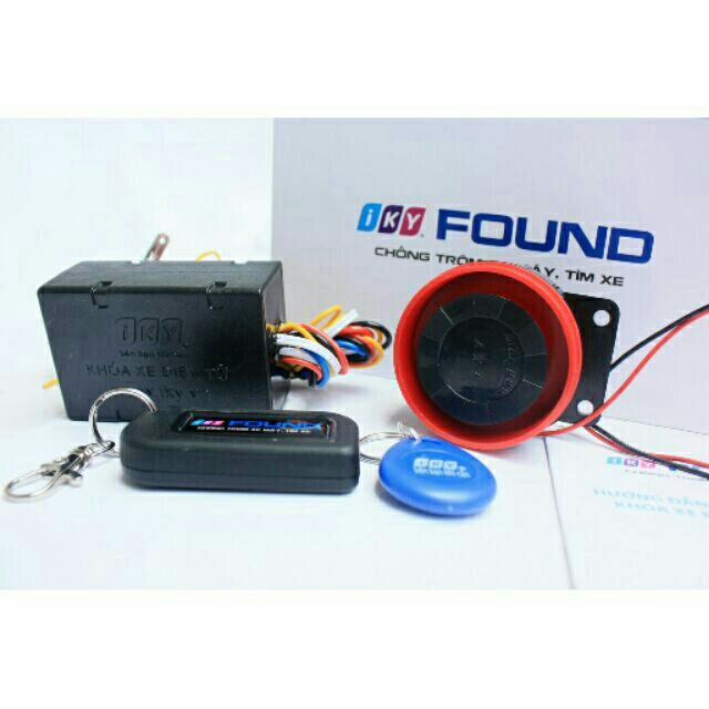Chống trộm xe máy iky found