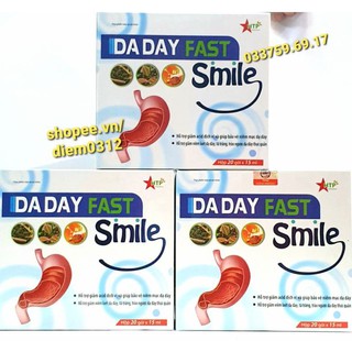 Dạ dày fast smile - gel giảm đau dạ dày - chống trào ngược dạ dày thực quản