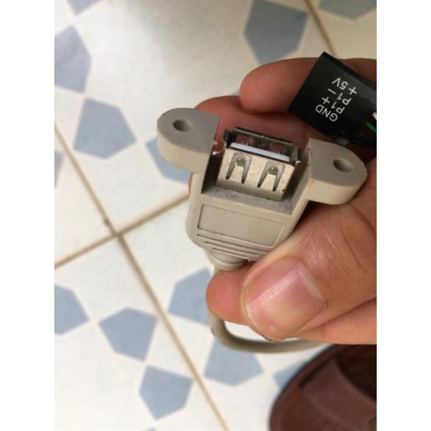 Dây cáp 4 pin từ mainboard máy tính ra usb 2.0 thanh lý