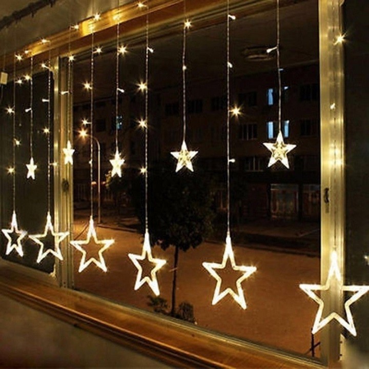 Đèn led hình ngôi sao trang trí - có đèn led,dành cho các diệp lễ,sinh nhật ,đám tiệc / Đèn trang trí Noel