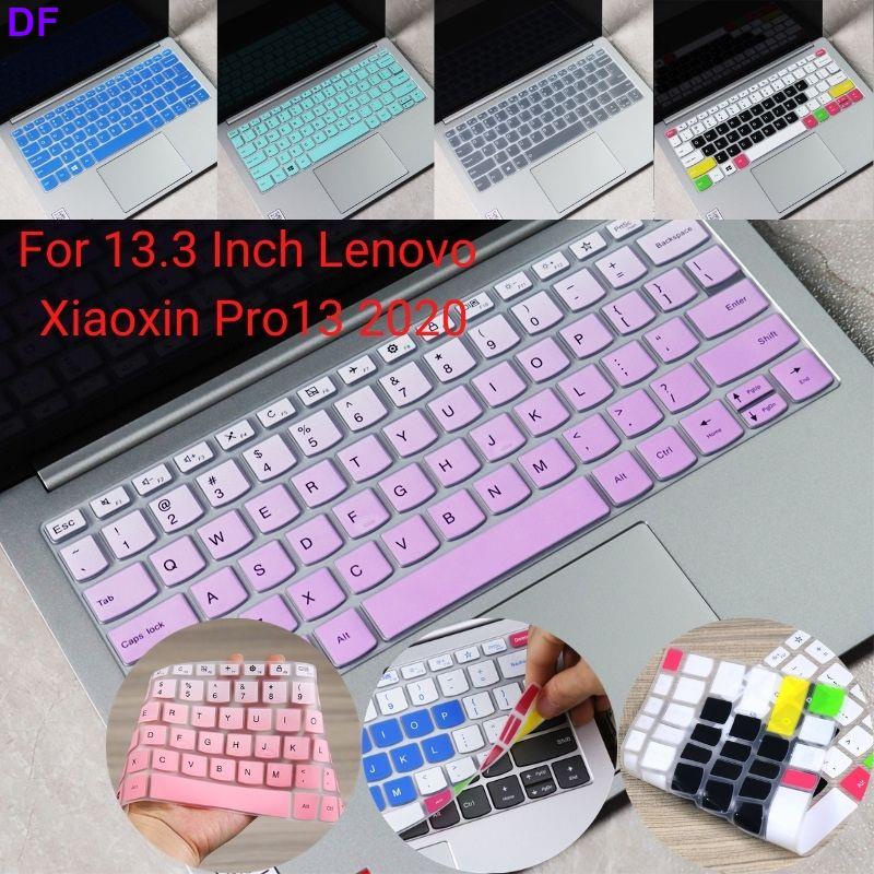 Ốp Lưng Trong Suốt Viền Màu Cho Bàn Phím Máy Tính Lenovo Xiaoxin Pro13 2020 13.3"