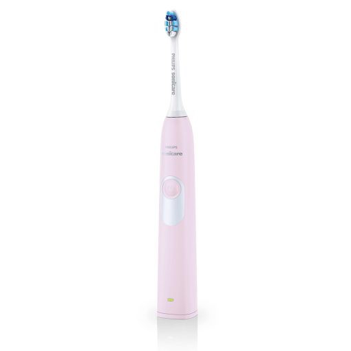 Set 2 bàn chải điện Philips Sonicare HX6232/41 (1 màu hồng + 1 màu đen)