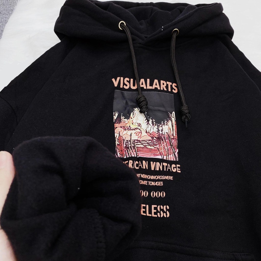 Áo Hoodie hình chữ Visua | BigBuy360 - bigbuy360.vn