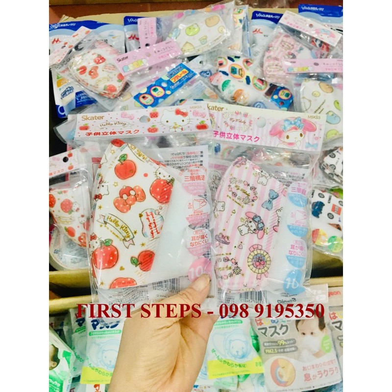 KHẨU TRANG SKATER SET 10 CÁI