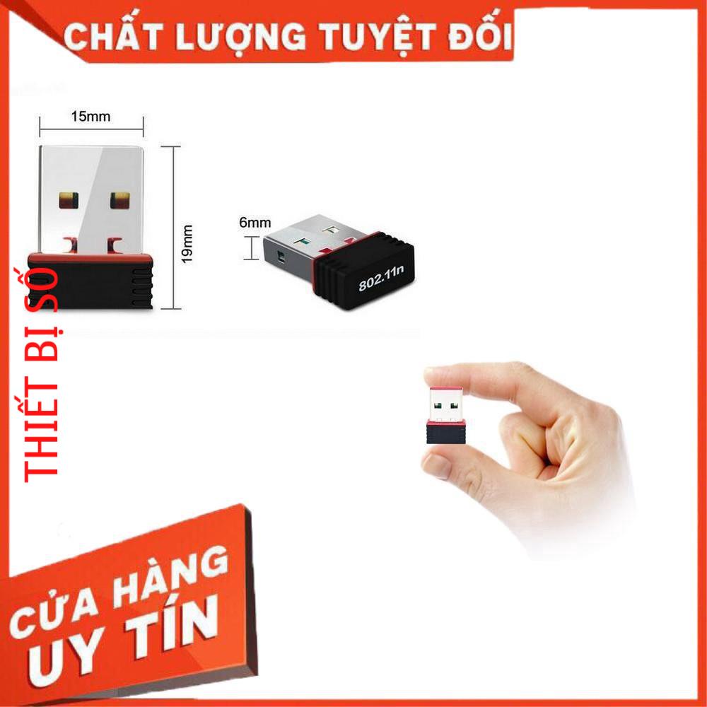 Freeship 50k USB Wifi 802.11N - Thu sóng wifi cho máy tính,laptop-dc2439