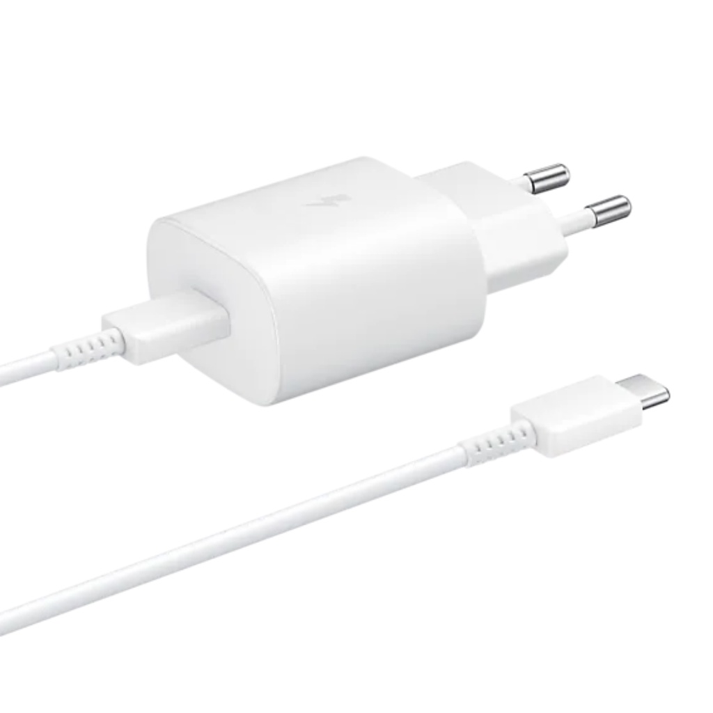 Bộ sạc cáp siêu nhanh 25W EP-TA800 cho điện thoại Galaxy ZFold, Zflip, S20, S21, S22, Note 10, Note 20.