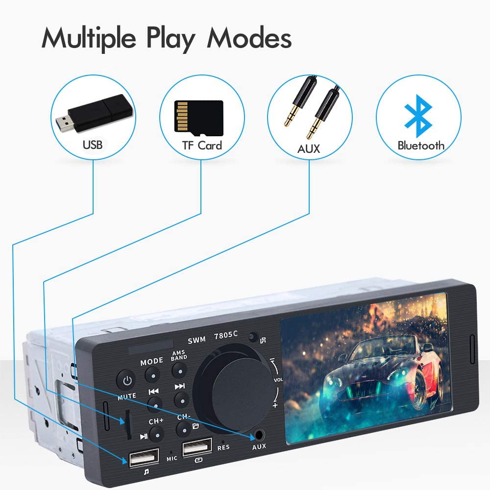 Máy Nghe Nhạc Mp5 Kết Nối Bluetooth 4.1 Inch 7805