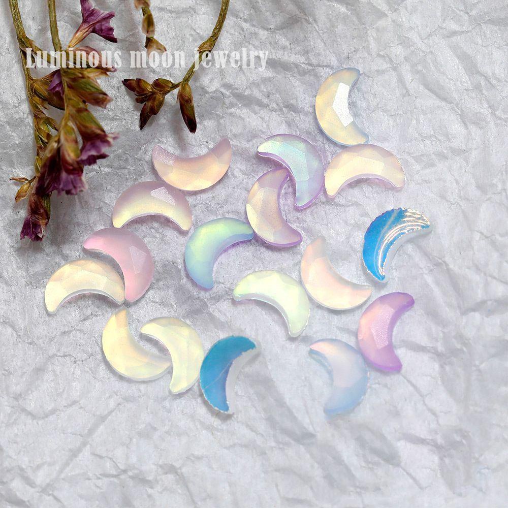 Set 100 Phụ Kiện Trang Trí Móng Tay Dạ Quang Bằng Nhựa Resin|Phụ Kiện Làm Móng DIY Chuyên Dụng