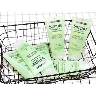 Sữa rửa mặt [Sạch 100%-Hàng Auth] Sữa rửa mặt simple (150ml)