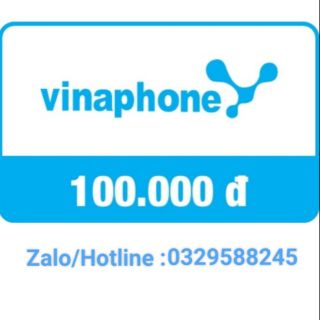 Thẻ vina/ vinaphone 100k