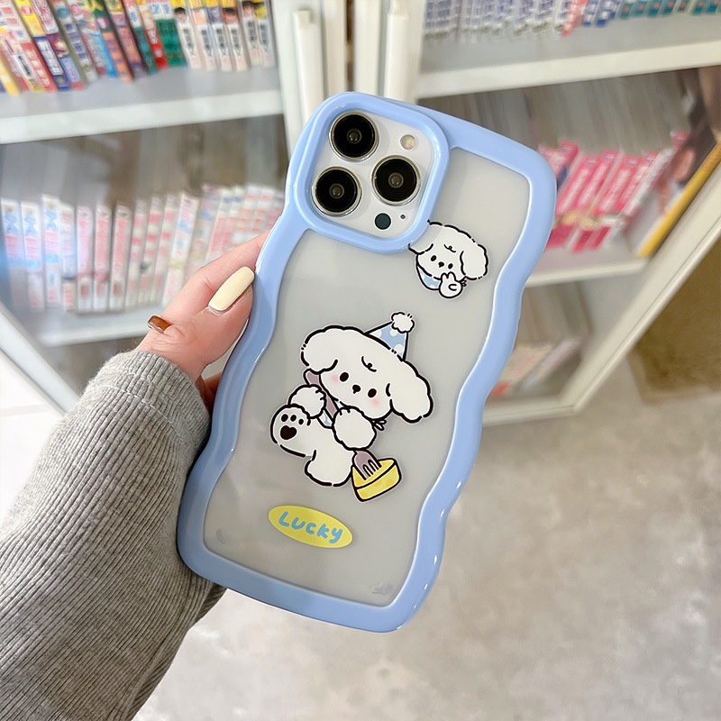 Ốp Điện Thoại Acrylic Phối Ren Cho Iphone 13Promax 12 11Pro