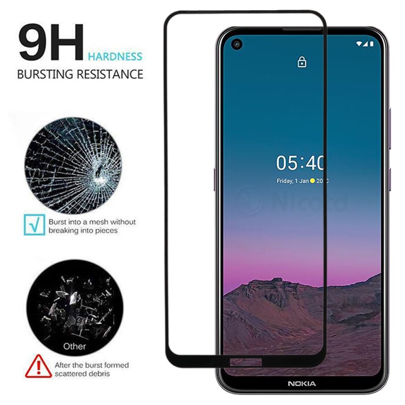 Kính Cường Lực 6 Trong 1 Bảo Vệ Ống Kính Máy Ảnh Nokia 5.4 Nokia 5.3 8.3 5G 7.2 6.2 Nokia X10 X20