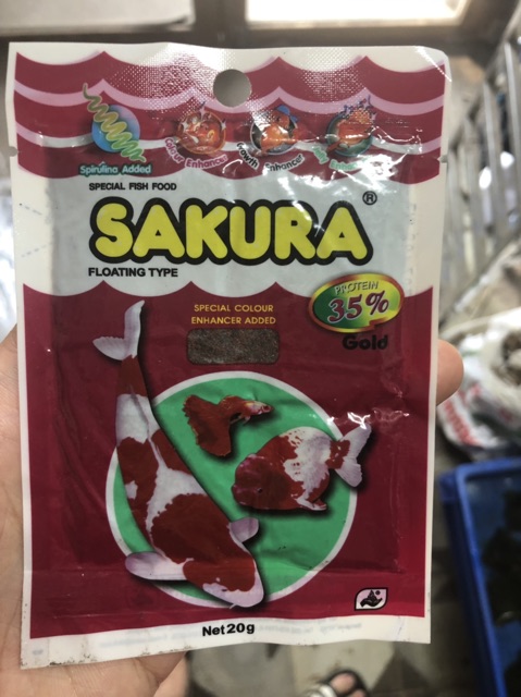 Thức ăn sakura cho cá cảnh