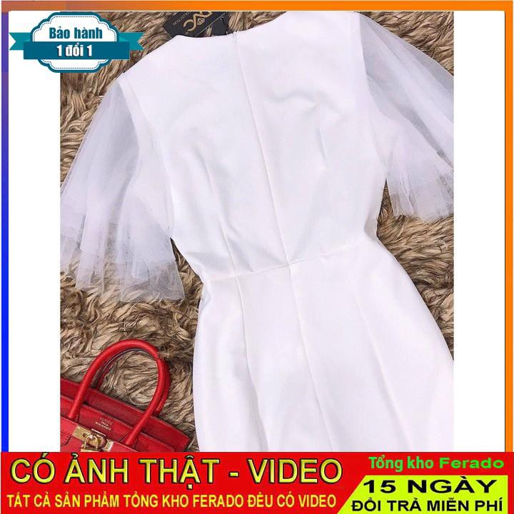 [ xả kho ] MiD Đầm tay bồng đuôi cá dự tiệc V1216 Mie Design kèm ảnh thật