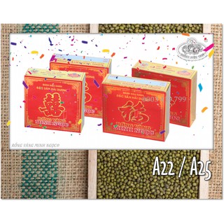 Bánh Đậu Xanh Ăn Hỏi Rồng Vàng Minh Ngọc A25 (5 hộp)