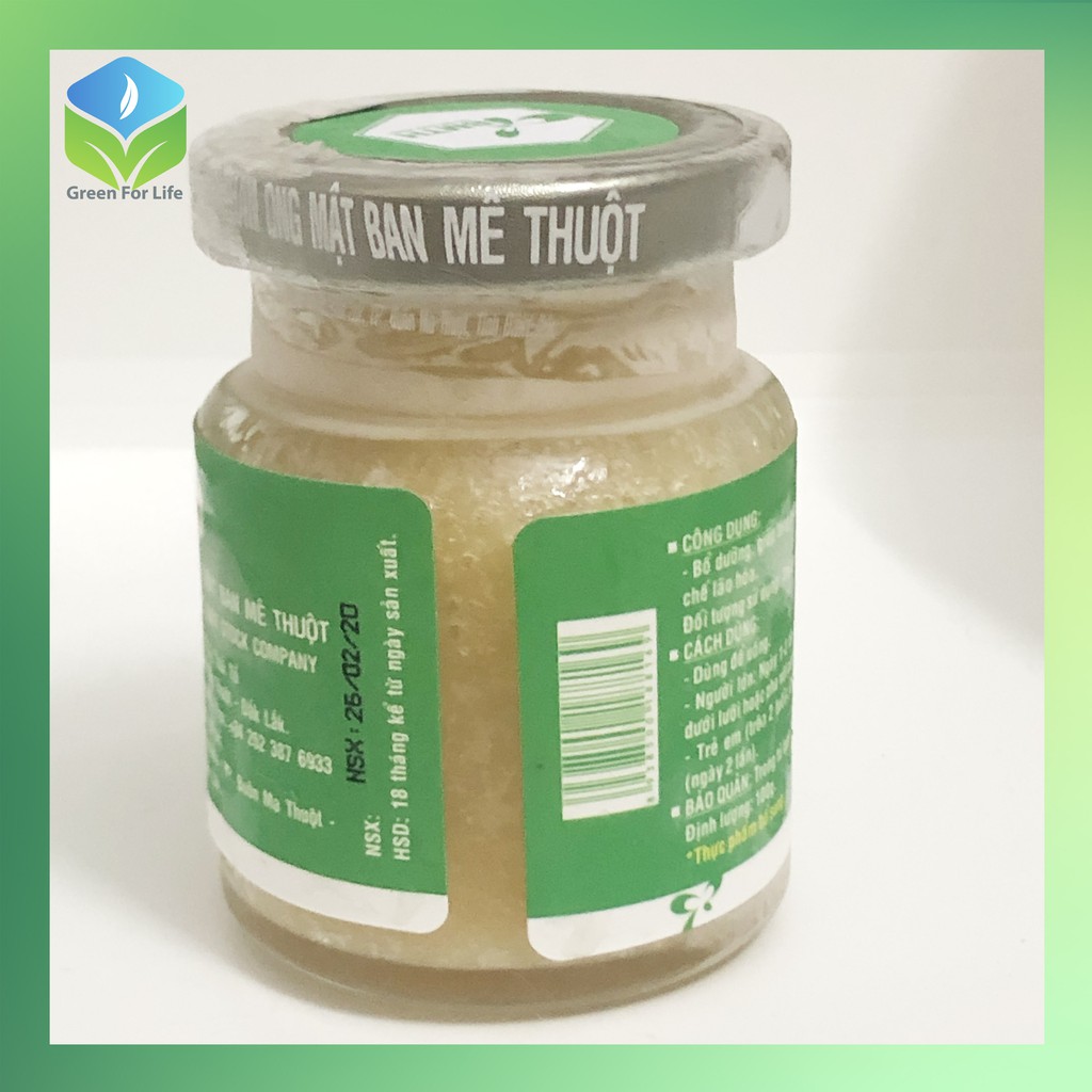 Sữa Ong Chúa 100gr tên khoa học Fresh Royal Jelly tác dụng bổ dưỡng, bồi bổ cơ thể, tăng cường sinh lực, chống lão hóa