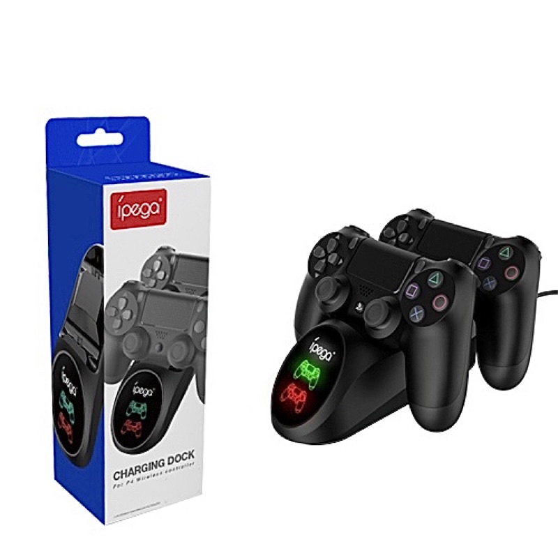 Dock Sạc Tay Cầm Ipega có led báo pin cho PS4