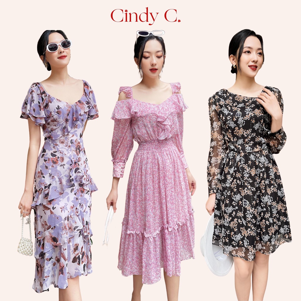 TRANG PHỤC MÙA HÈ! Đầm Keisha CINDY C nhẹ nhàng thanh lịch 435/436/943/363