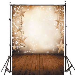 Backdrop Cho Studio Loại Sàn Gỗ Ngôi Sao Kích Thước 5X7Ft