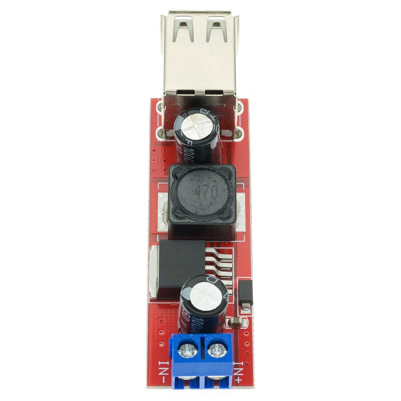 Mô Đun Hạ Áp DC 6V-40V Sang 5V 3A USB DC-DC LM2596