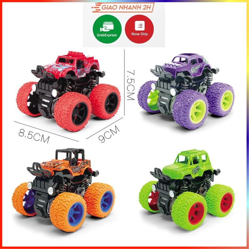 Đồ chơi ô tô Xe quái xế baby bus xe ô tô địa hình buggy monster truck đồ chơi chạy bánh đà cho bé học phân biệt màu sắc