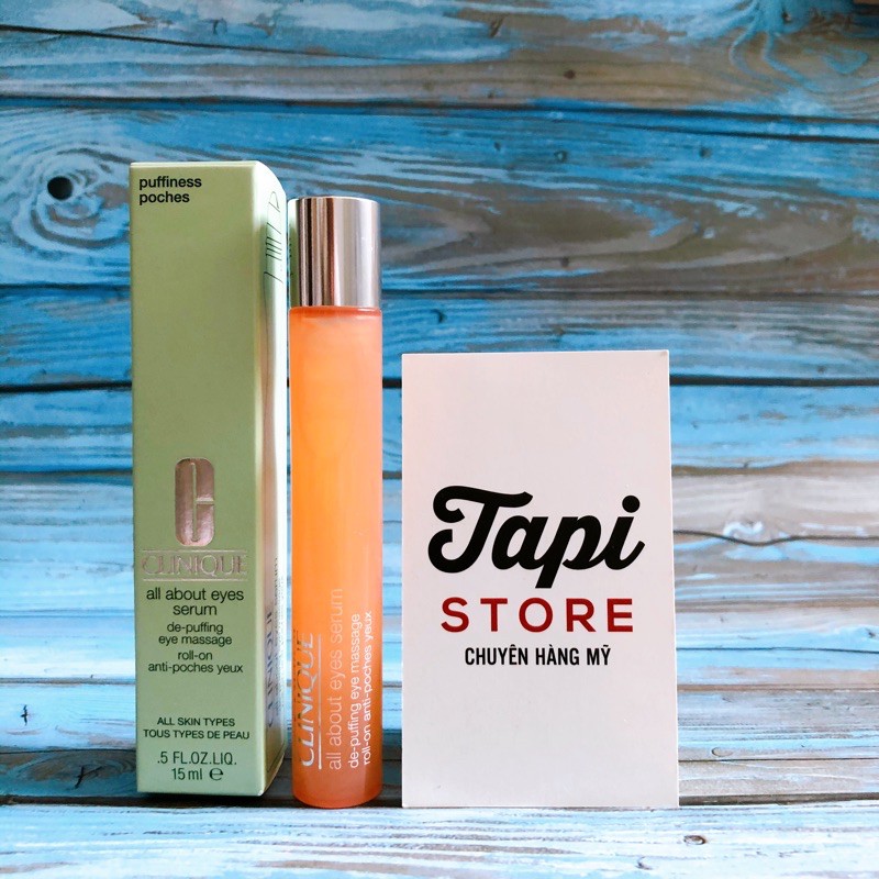 Serum mắt Clinique All About Eyes Serum De-puffing Eye Massage