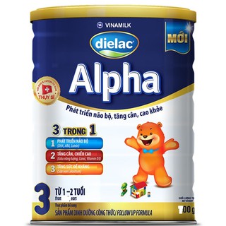 Sữa bột Dielac Alpha 3 1.5kg date 3/2020