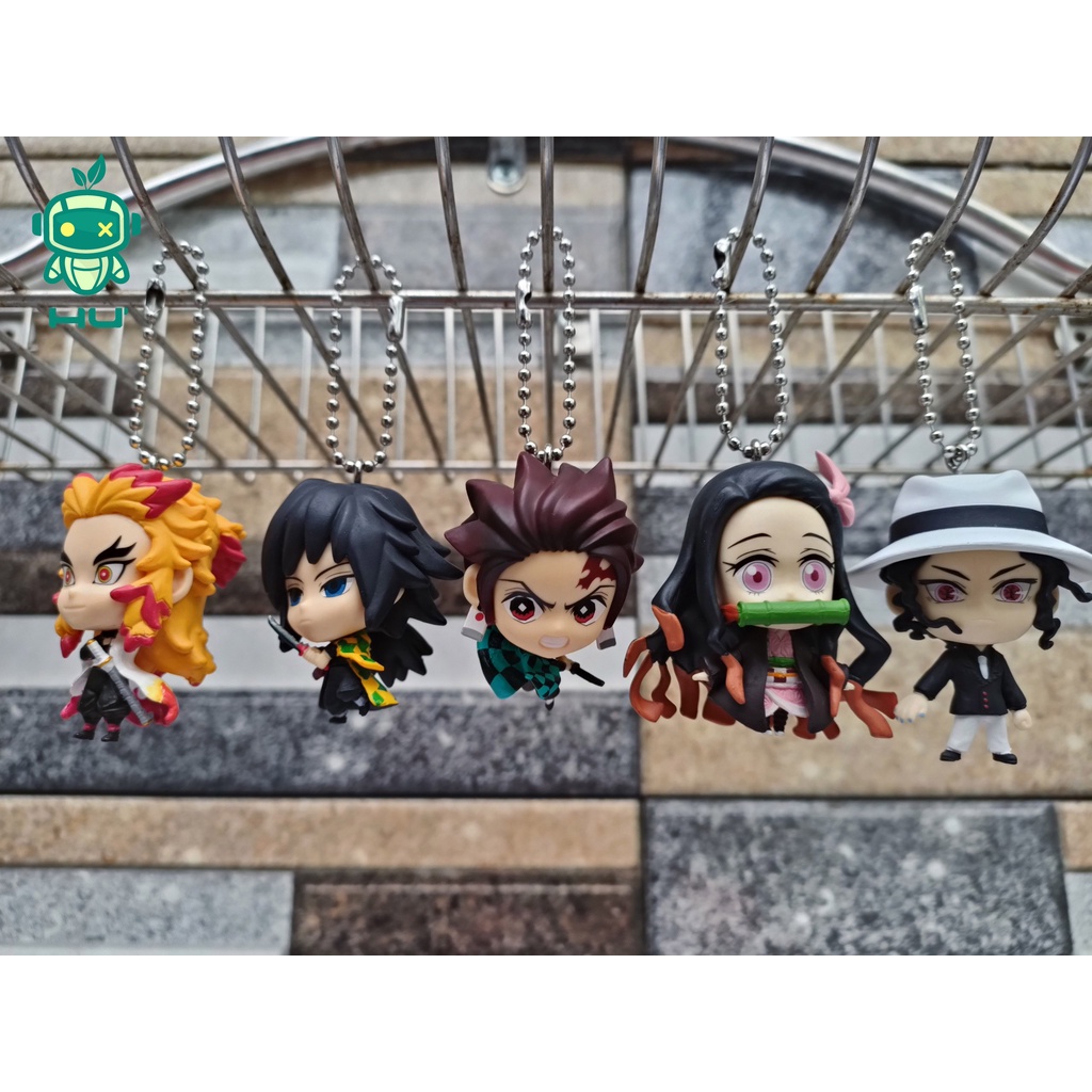 Móc khóa mô hình 🎁Có quà tặng🎁 nhân vật Kimetsu No Yaiba, thanh gươm diệt quỷ