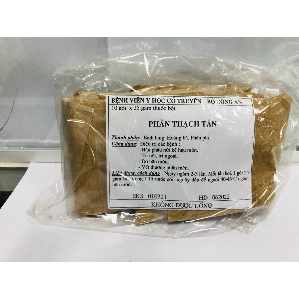 Phàn Thạch tán - Bệnh viện yhct Bộ công An