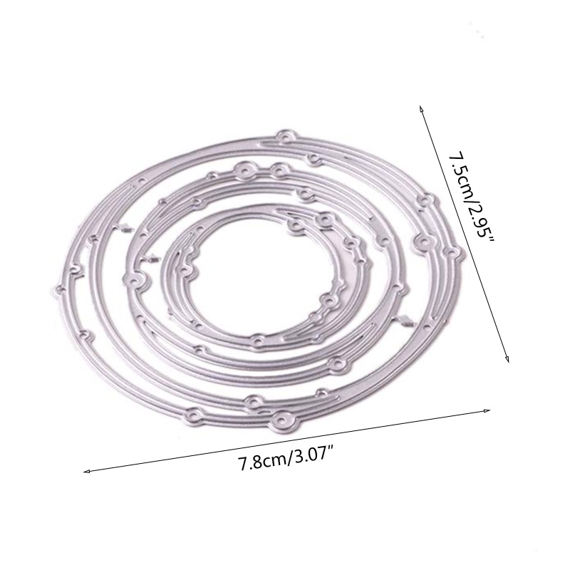 Khuôn cắt giấy bằng kim loại dùng trang trí DIY