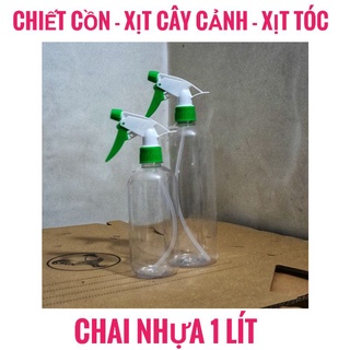 Chai nhựa chiếc cồn, bình xịt tóc, xịt cây cảnh