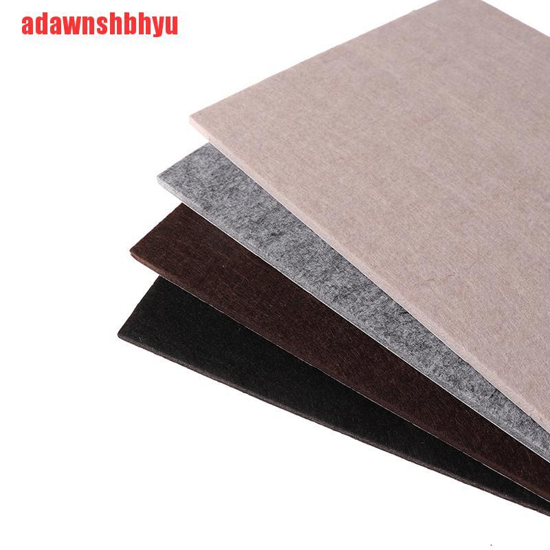 [adawnshbhyu]1pcs Felt Pad Upscale Furniture Mat Flooring Protection Pads Ottomans 11.8X8.2&quot;