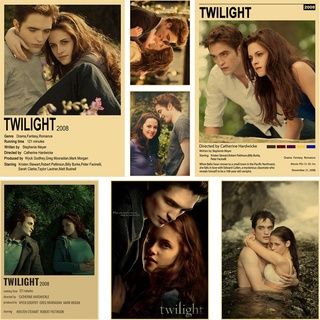 Tranh Treo Tường Trang Trí Hình Phim The Twilight Phong Cách Cổ Điển Độc Đáo