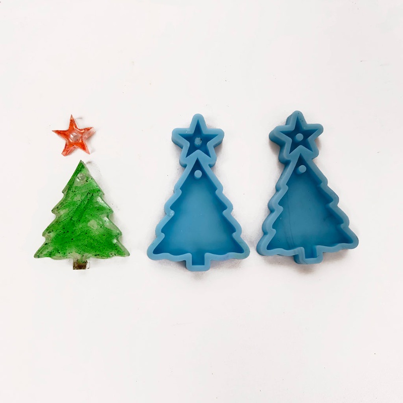 Khuôn Silicone Tạo Hình Làm Bông Tai DIY